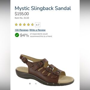 SAS Brown Sandals for Women